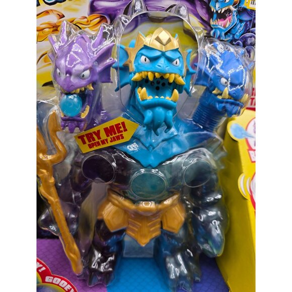 Heroes Of Goo Jit Zu Deep Goo Sea King Hydra 3-In-1 Goo Power Triple Action Toy - Picture 3 of 11
